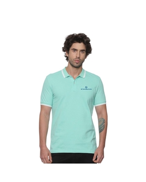 Allen Solly Polo T-shirt Men- Turquoise Green